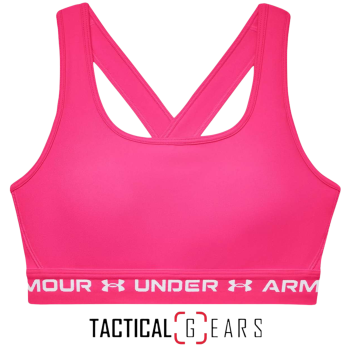 UNDER ARMOUR SPORT-BH CROSSBACK MID PINK